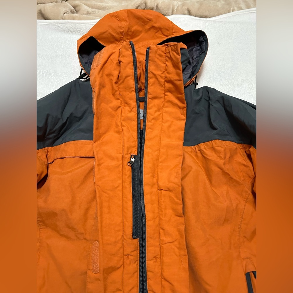 Polyester Waterproof Zip-Off Hood Adjustable Self… - image 4